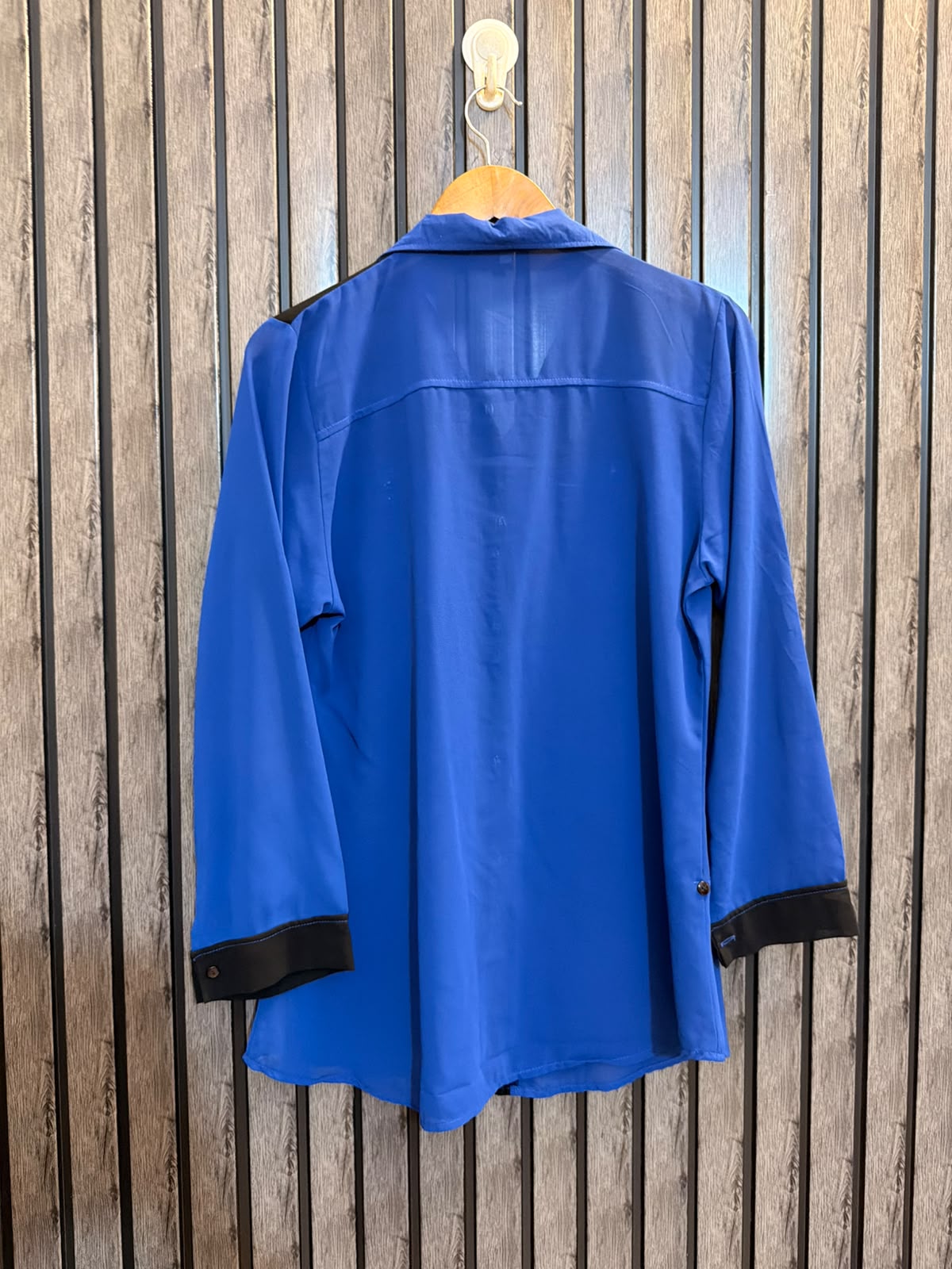 Chest 19  Lenght 28  Fabric chiffon Exclusive Women’s Full Sleeve Top