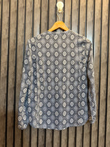 Chest 17  Lenght 24  Fabric chiffon Women’s Casual Full Sleeve Top