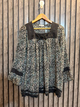 Chest 18  Lenght 27  Fabric chiffon Women’s Premium Western Wear Top