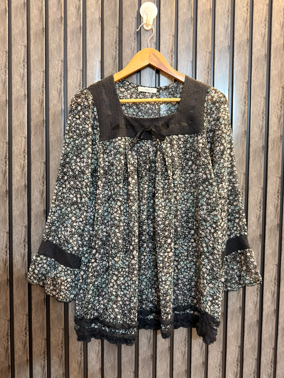Chest 18  Lenght 27  Fabric chiffon Women’s Premium Western Wear Top