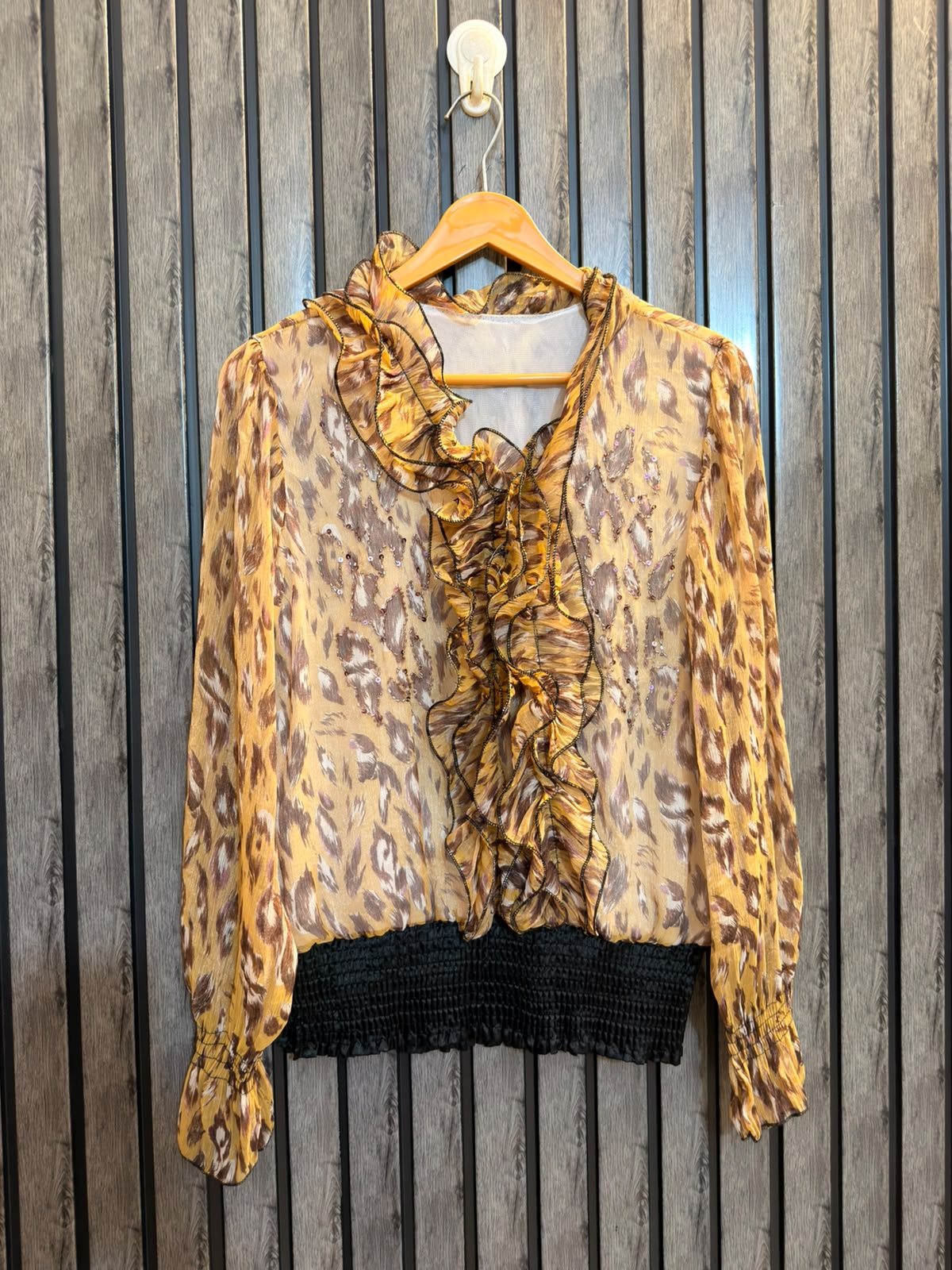Chest 19  Lenght 23  Fabric Georgette Stylish Western Top for Women