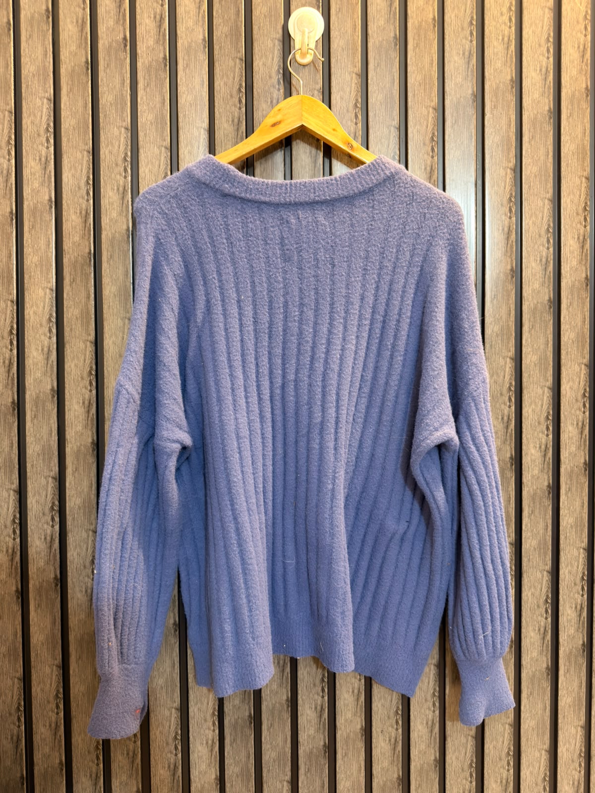 Chest 23  baggy style  Lenght 26 Modern Rabbit Wool Winter Sweater