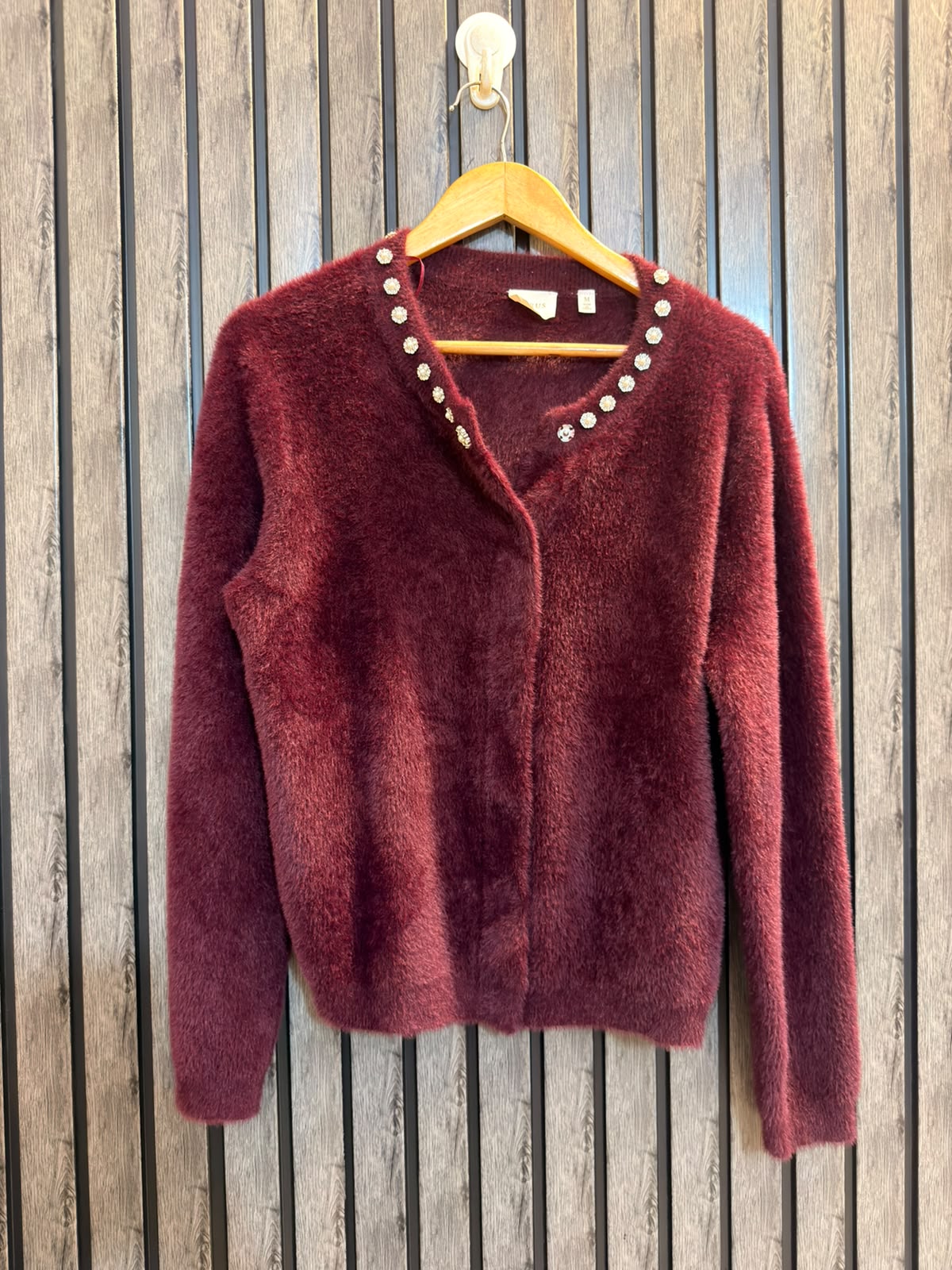 Chest 20  Lenght 22 High-Quality Rabbit Wool Sweater