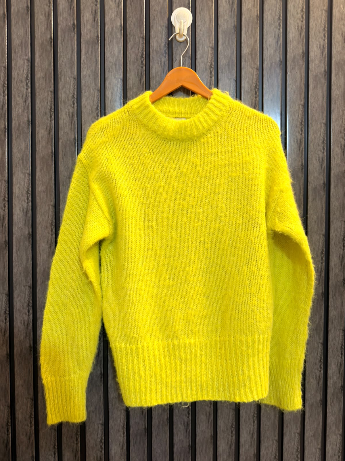 Chest 20  Lenght 24 Trendy Western Rabbit Wool Sweater