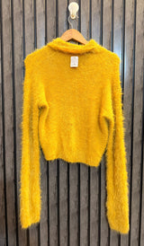 Chest 22  Lenght 21 Designer Rabbit Wool Sweater