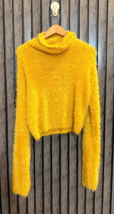 Chest 22  Lenght 21 Designer Rabbit Wool Sweater