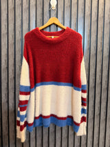 Chest 28  Lenght 29 Women’s Western Rabbit Wool Sweater