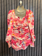 Chest 16  Lenght 27  Fabric silk Women’s Wear Mini Dresses