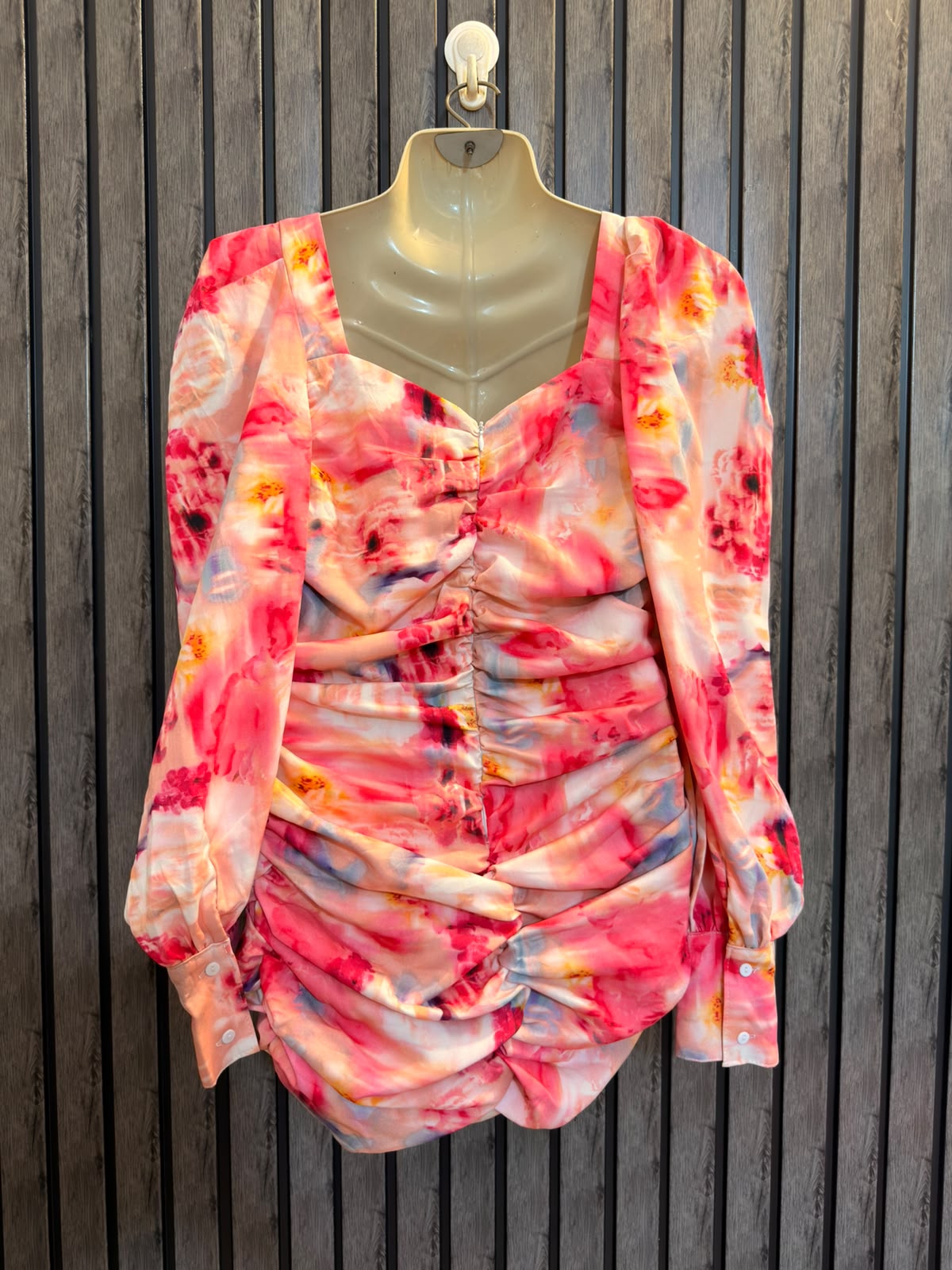 Chest 16  Lenght 27  Fabric silk Women’s Wear Mini Dresses