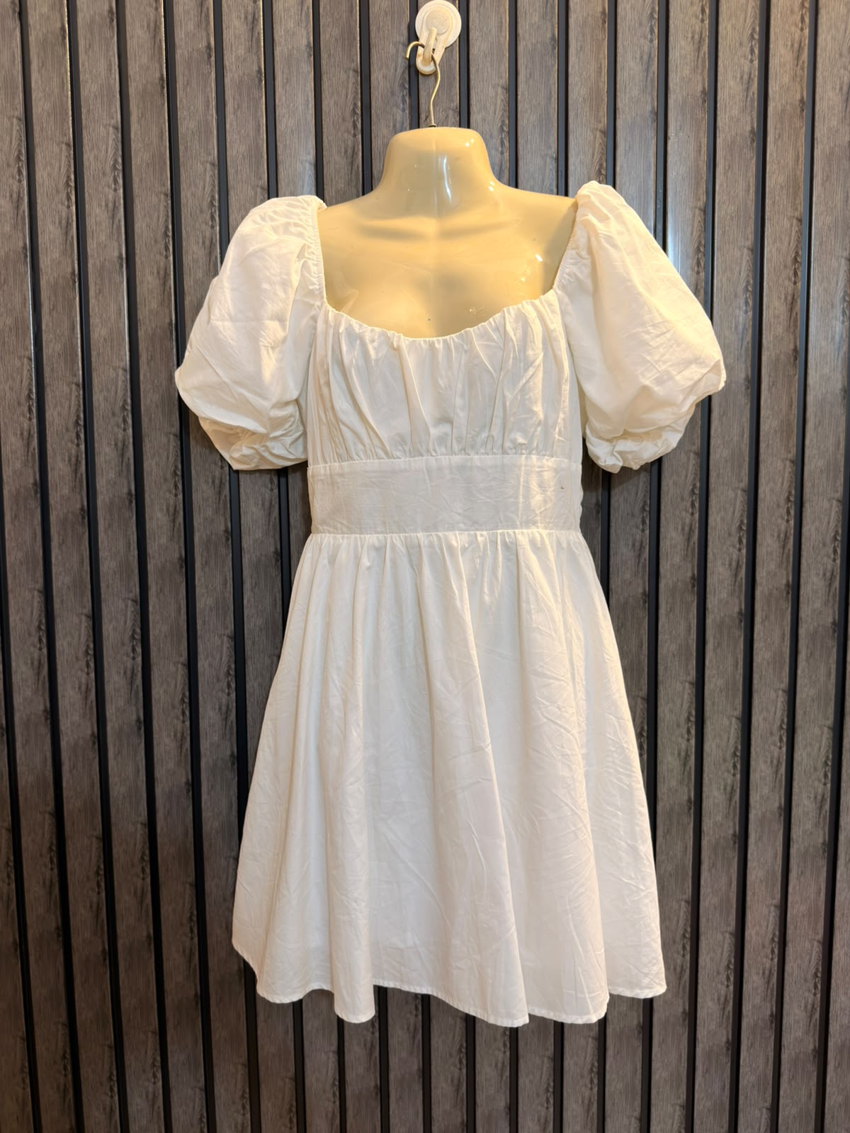Chest 17  Lenght 34  Fabric cotton Chic Mini Dresses for Women