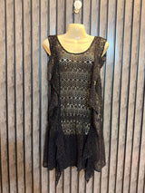 Chest 19  Lenght 33  Fabric net  Stylish Short Dresses for Ladies