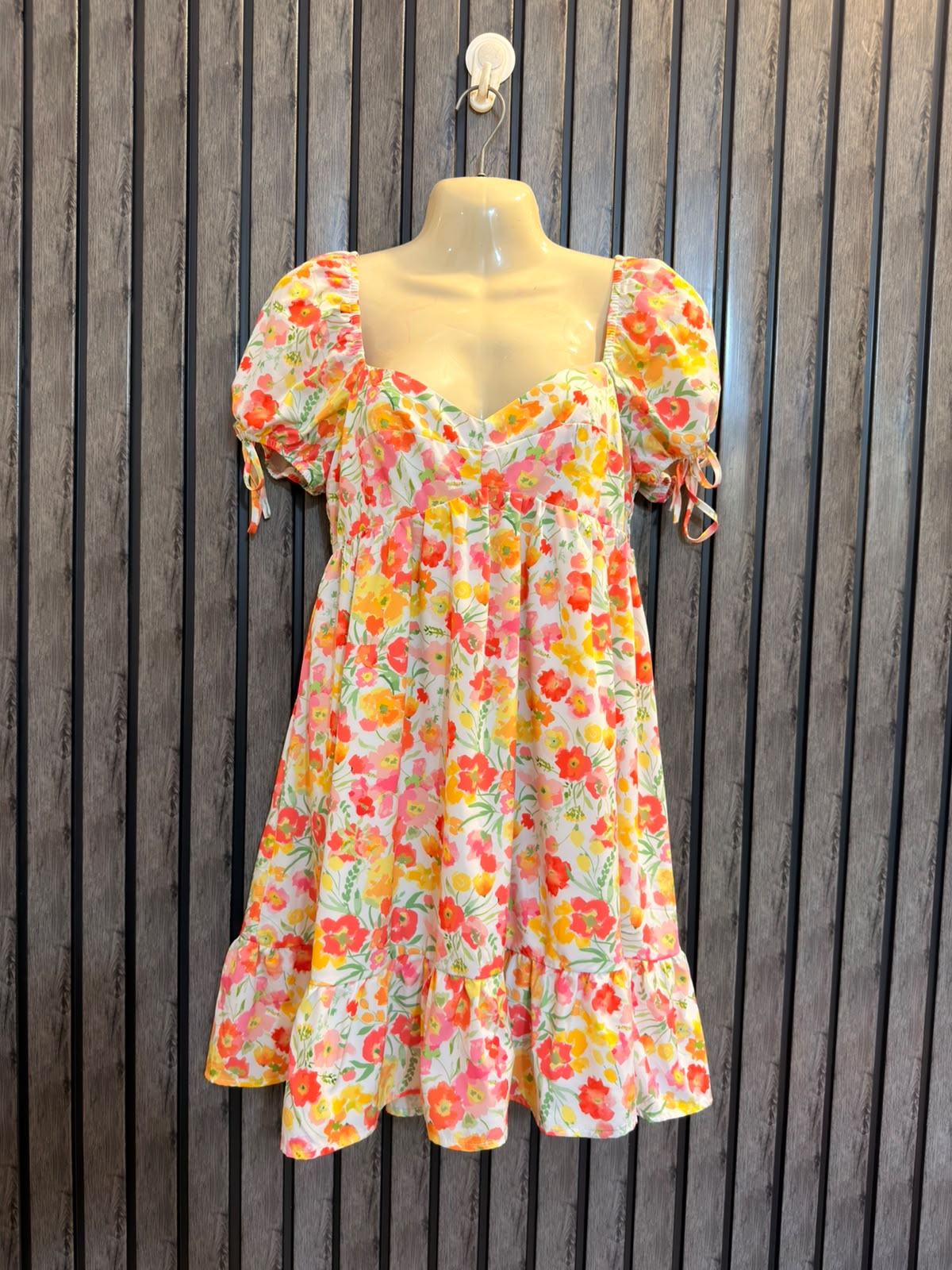 Chest 18  Lenght 33  Fabric silk Women’s Casual Mini Dresses