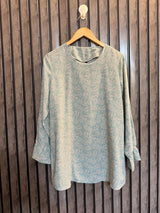 Chest 21  Lenght 29  Fabric chiffon Trendy Western Wear Top for Women