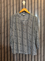 Chest 21  Lenght 28  Fabric Georgette Women's Branded Fashion Top with Full Sleeves