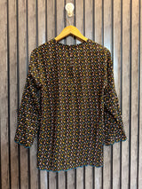 Chest 18  Lenght 26  Fabric silk Trendy Ladies' Casual Full Sleeve Top