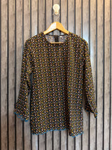 Chest 18  Lenght 26  Fabric silk Trendy Ladies' Casual Full Sleeve Top