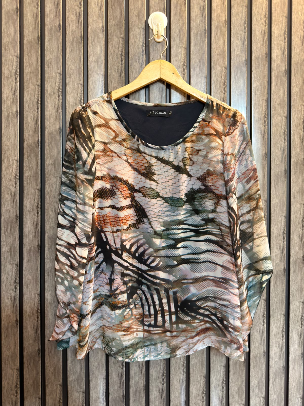 Chest 19  Lenght 25  Fabric Chiffon Elegant Western Wear Top for Ladies