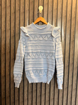 Chest 19  Lenght 24 Elegant Western Ladies Sweaters