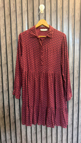 Chest 18  Lenght 34  Fabric linen Branded Ladies’  Long Top