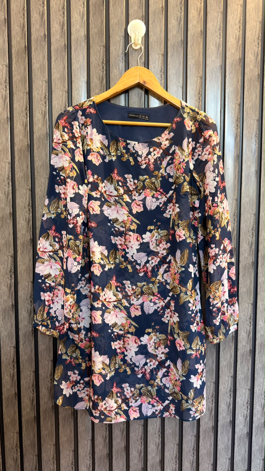 Chest 17  Lenght 33  Fabric chiffon Trendy Western Top with Long Fit