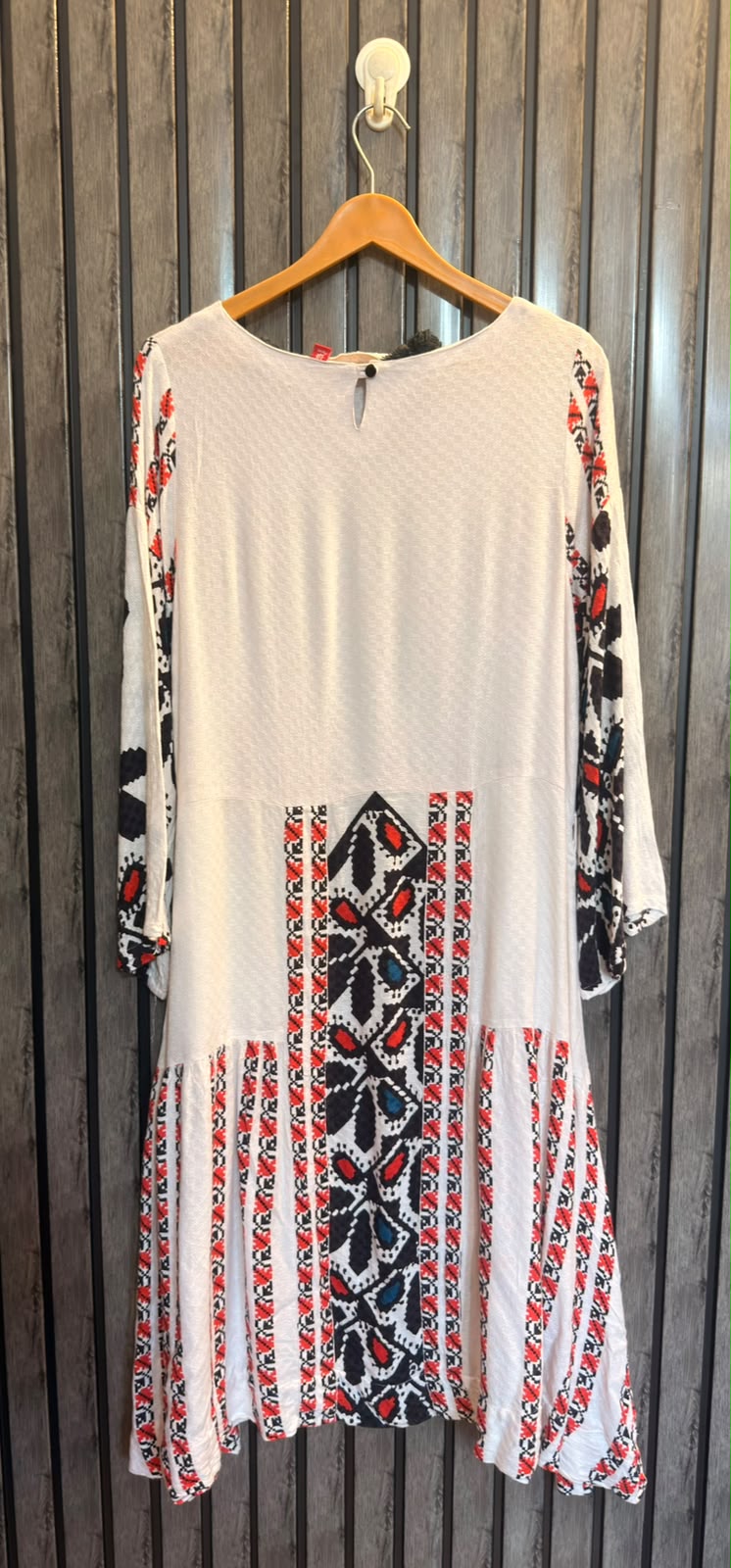 Chest 19  Lenght 45  Fabric linen Premium Fashion Long Top for Ladies