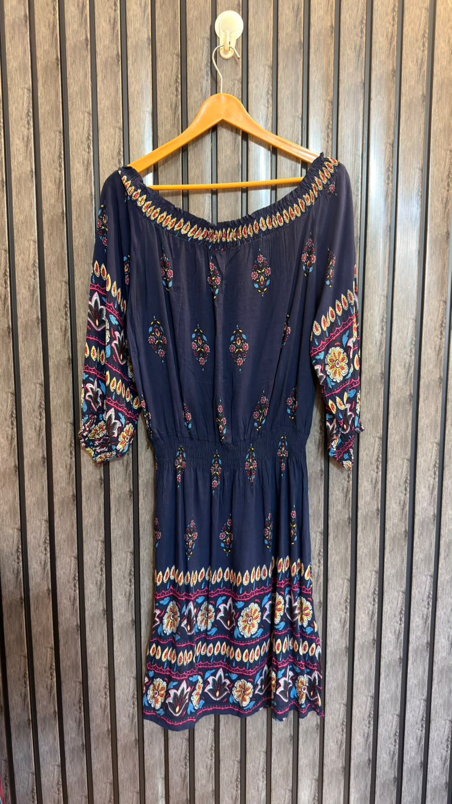 Chest 21  Lenght 39  Fabric linen Women’s Fashionable Western Tunic
