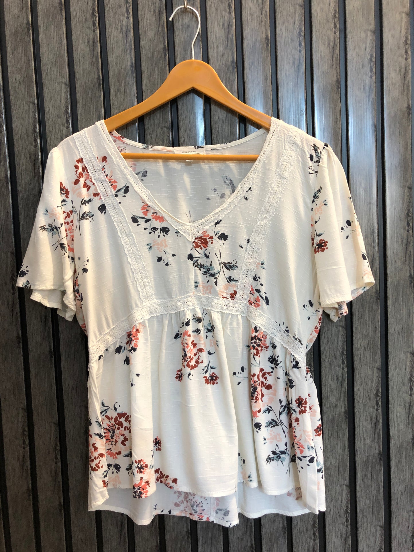 Chest 19 length 23 fabric linen Soft Touch Women’s Half Sleeve Top