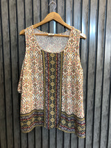 Chest 20 length 26 fabric linen Modern Edge Women’s Half Sleeve