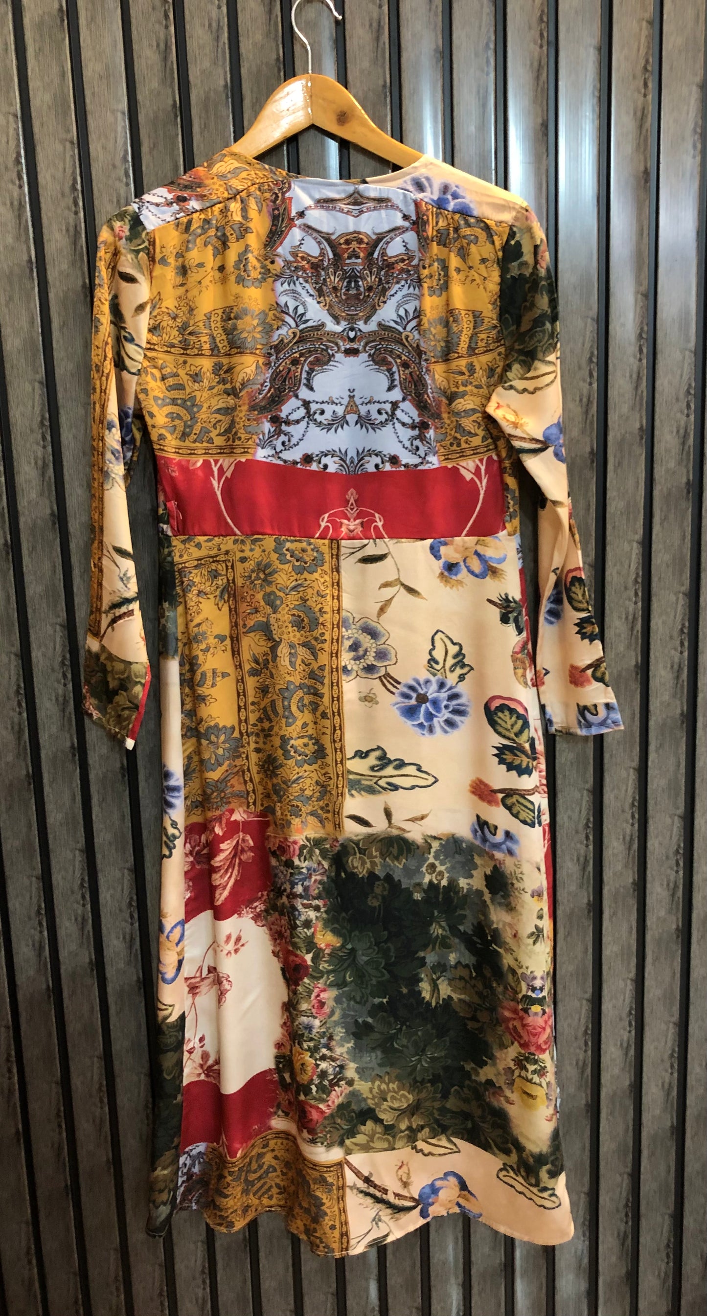 Chest Small  Length 48  Fabric Silk Trendy Western Long Shrug for Women