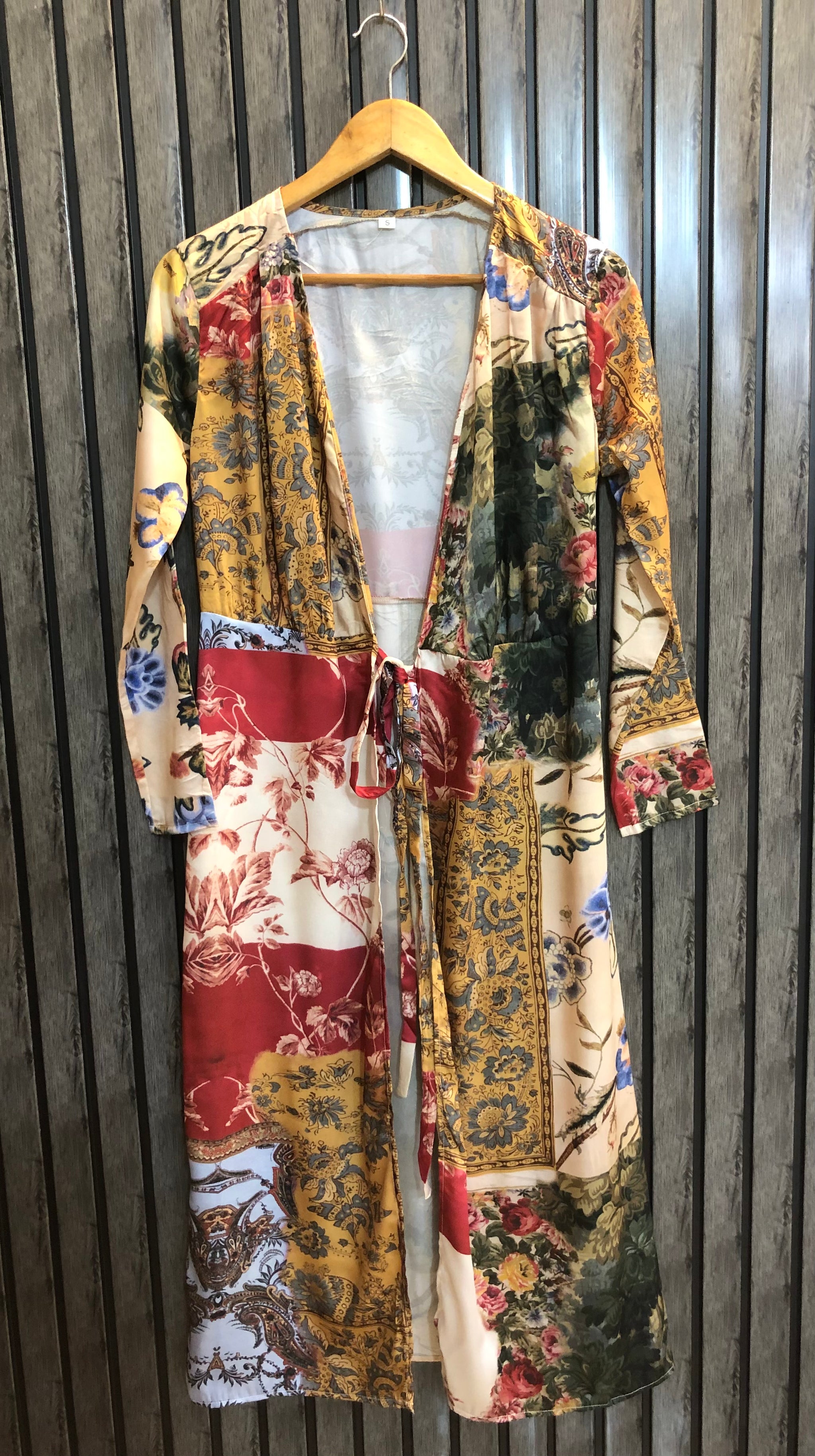 Chest Small  Length 48  Fabric Silk Trendy Western Long Shrug for Women