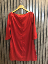 Chest 18  Length 32  Fabric Silk Stylish Western Wear Long Tops for Her