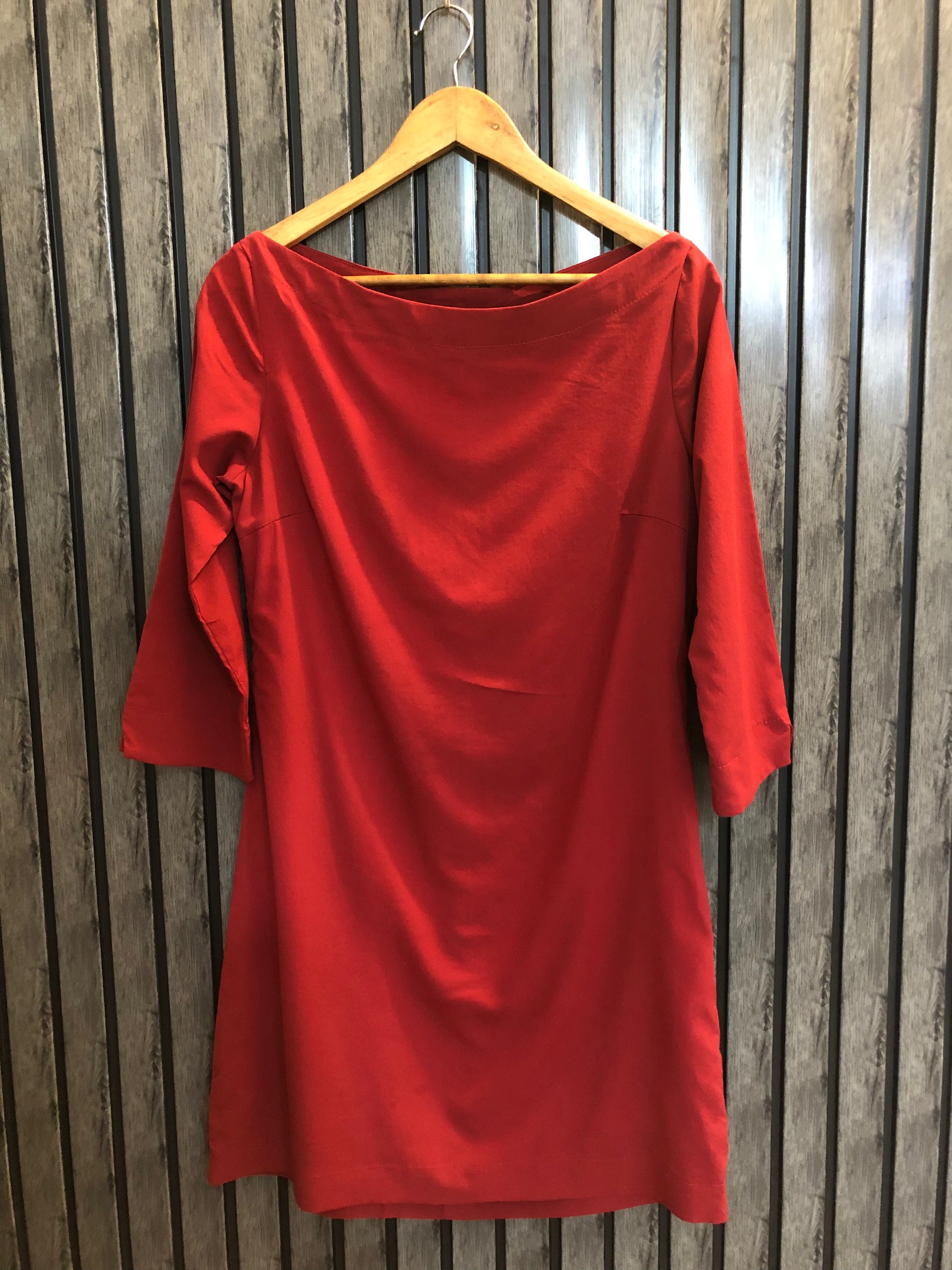 Chest 18  Length 32  Fabric Silk Stylish Western Wear Long Tops for Her