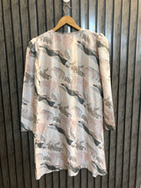 Chest 20  Length 38  Fabric Silk Contemporary Branded Long Tops