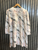 Chest 20  Length 38  Fabric Silk Contemporary Branded Long Tops