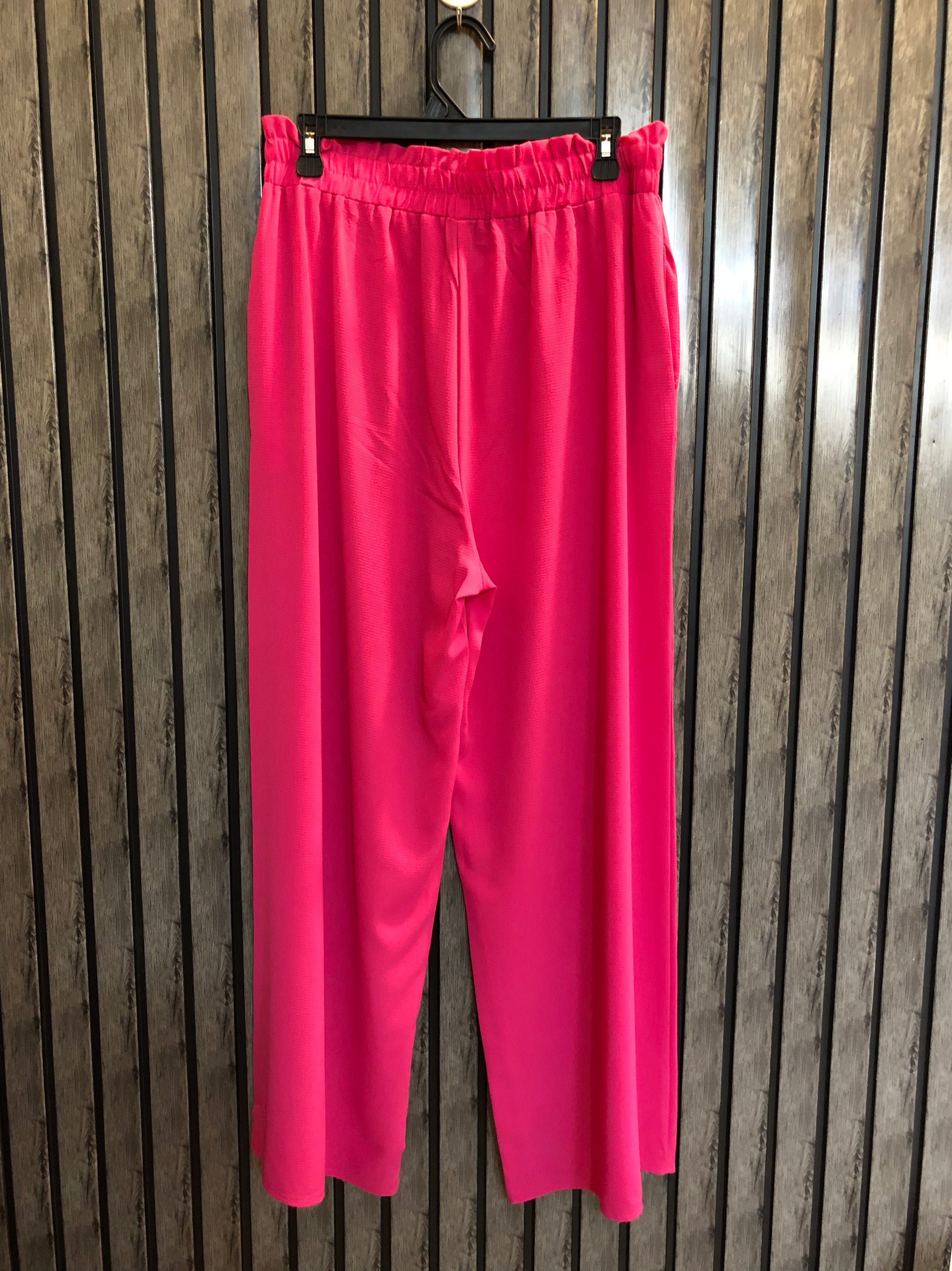 Waist 36 To 38  Length 41  Fabric Chiffon western branded womens pink trouser