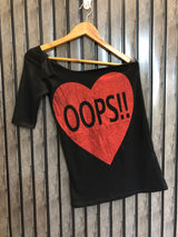 Chest 18  Length 25 Fashion Women’s Summer Street Style T-Shirt