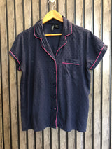 Chest 21  Length 24  Fabric Cotton High Quality Western Half Sleeves Women Top