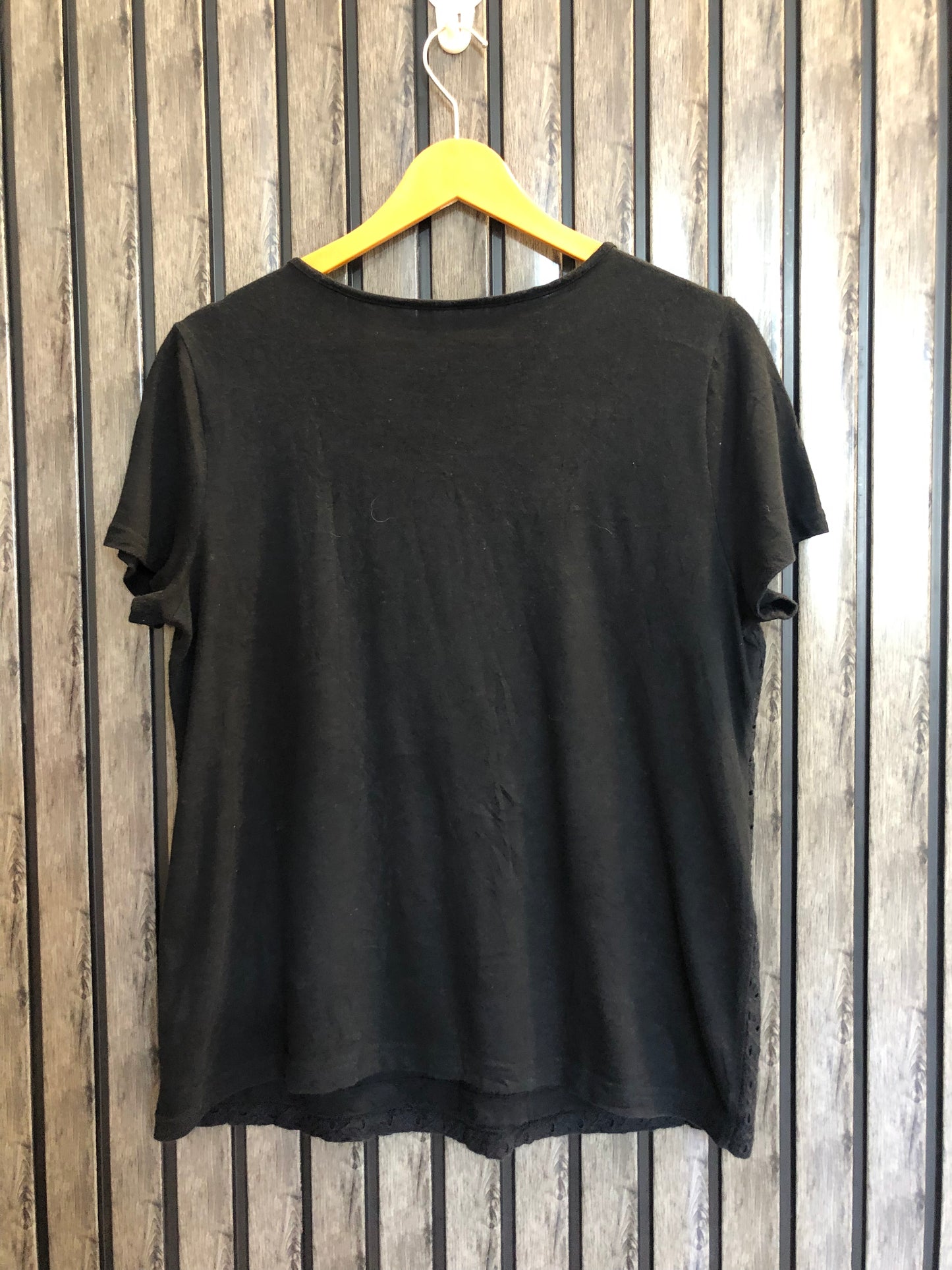 Chest 19  Length 24  Front Fabric Cotton  Back Fabric Jersey Stylish Summer Half Sleeves Women Top