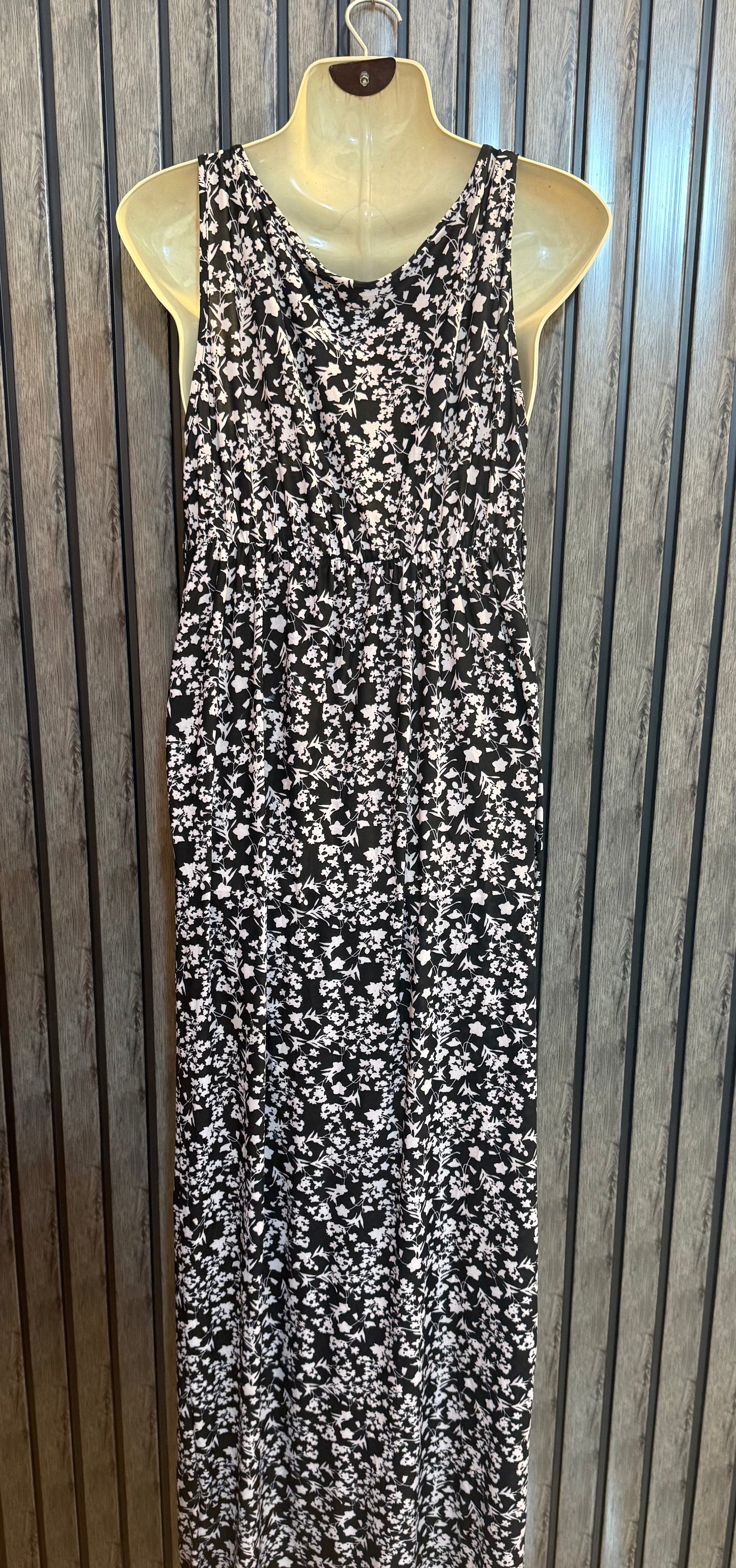 Chest 20  Length 59  Fabric Silk Jersey Imported Western Maxi Dress – Premium Collection