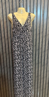 Chest 20  Length 59  Fabric Silk Jersey Imported Western Maxi Dress – Premium Collection