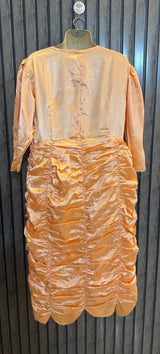 Chest 20  Length 46  Fabric Silk Western Long Maxi Dress