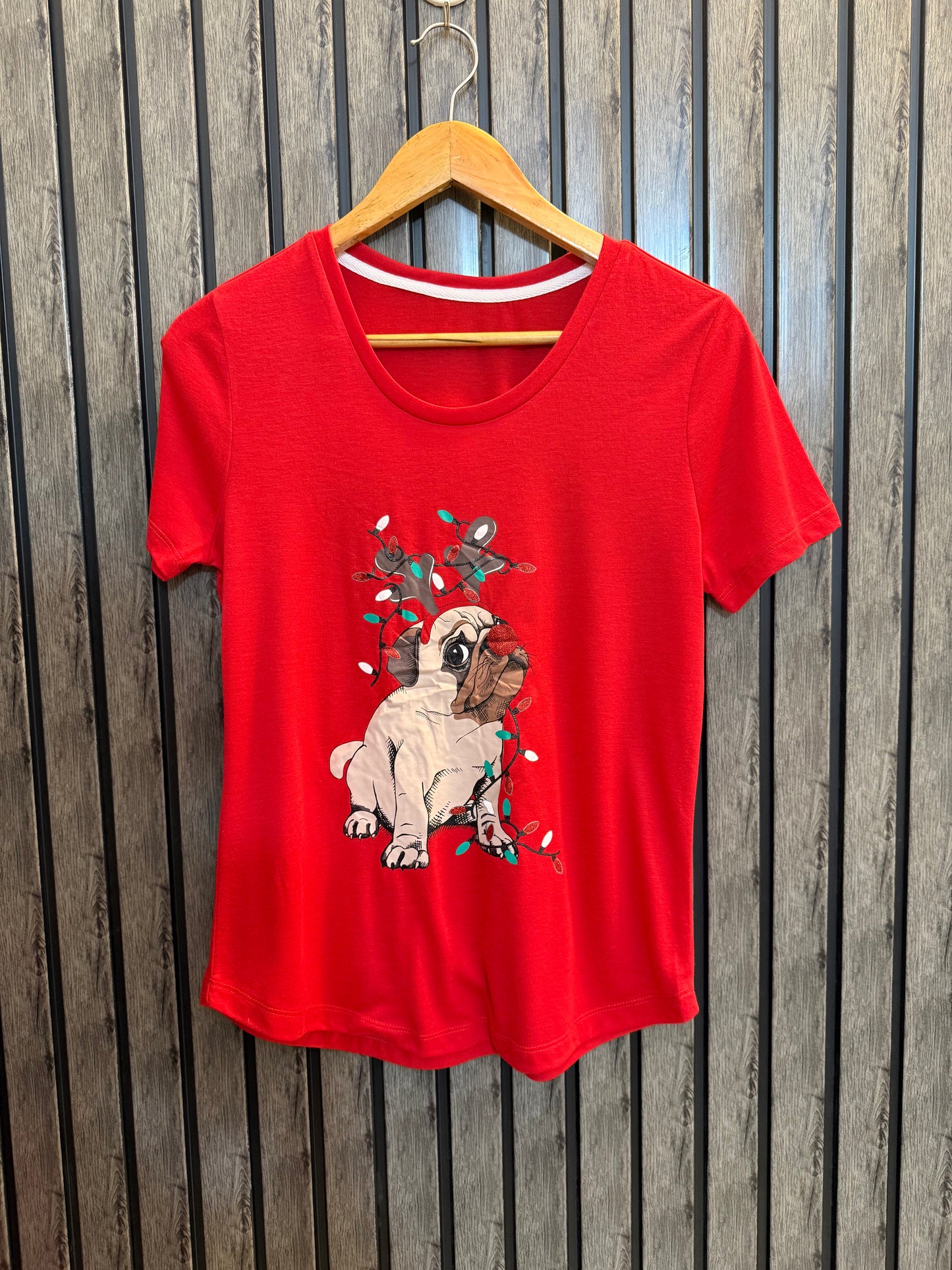 Chest 18  Length 23 Designer Western T-Shirt for Ladies