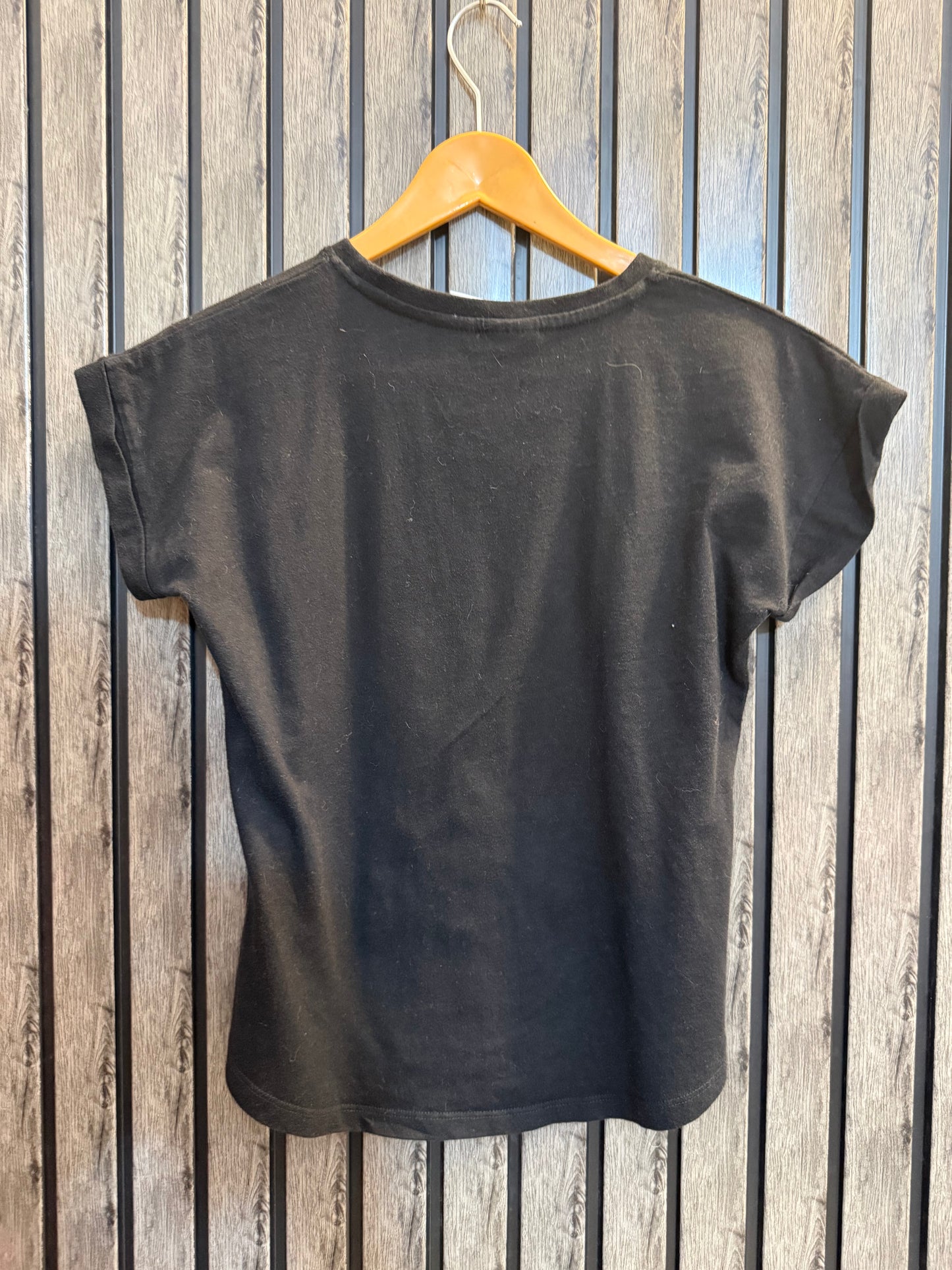 Chest 17  Length 19 Stylish Short Sleeve T-Shirt for Girls