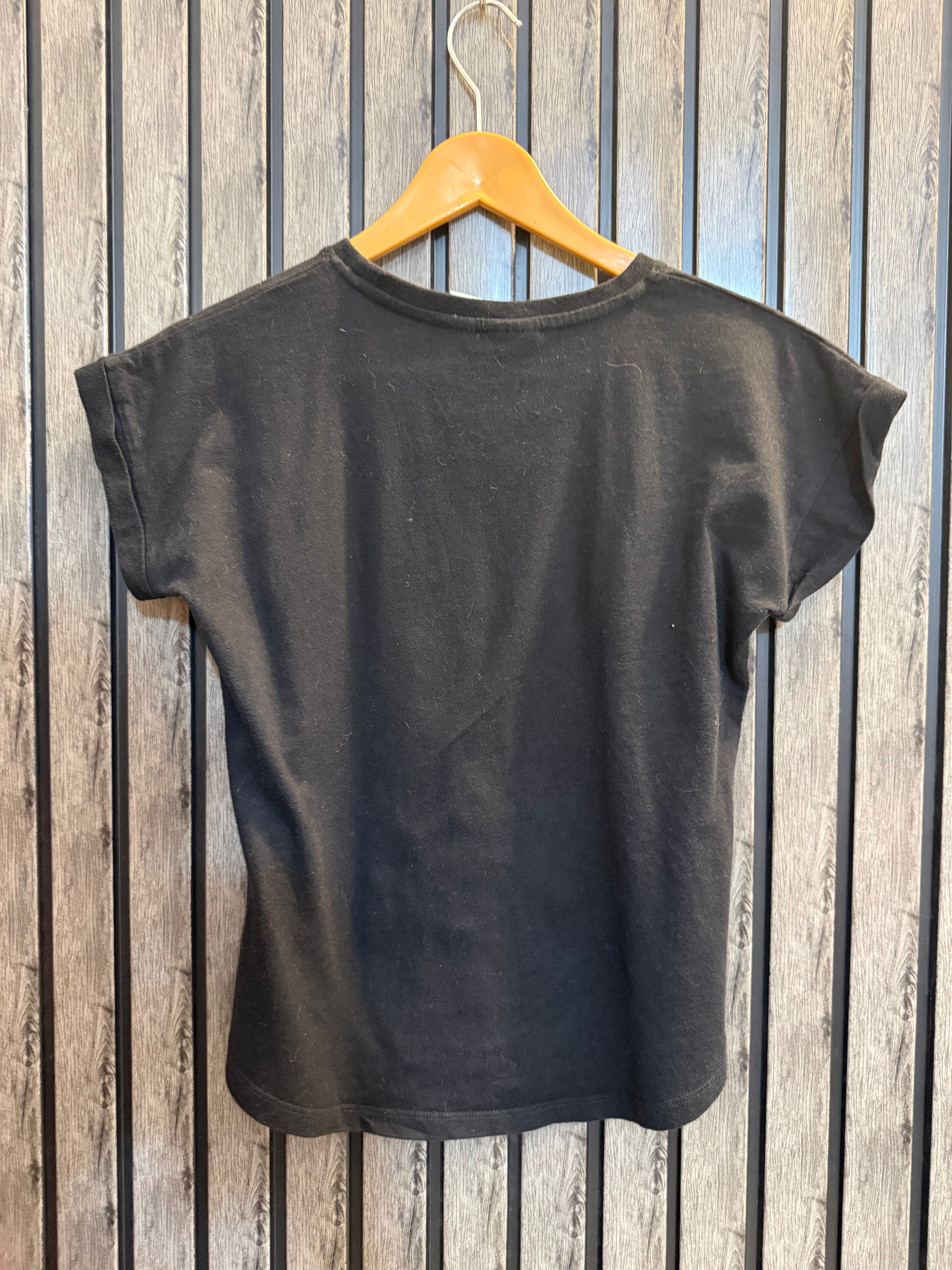 Chest 17  Length 19 Stylish Short Sleeve T-Shirt for Girls