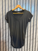 Chest 18  Length 26 Premium Logo Print T-Shirt for Women