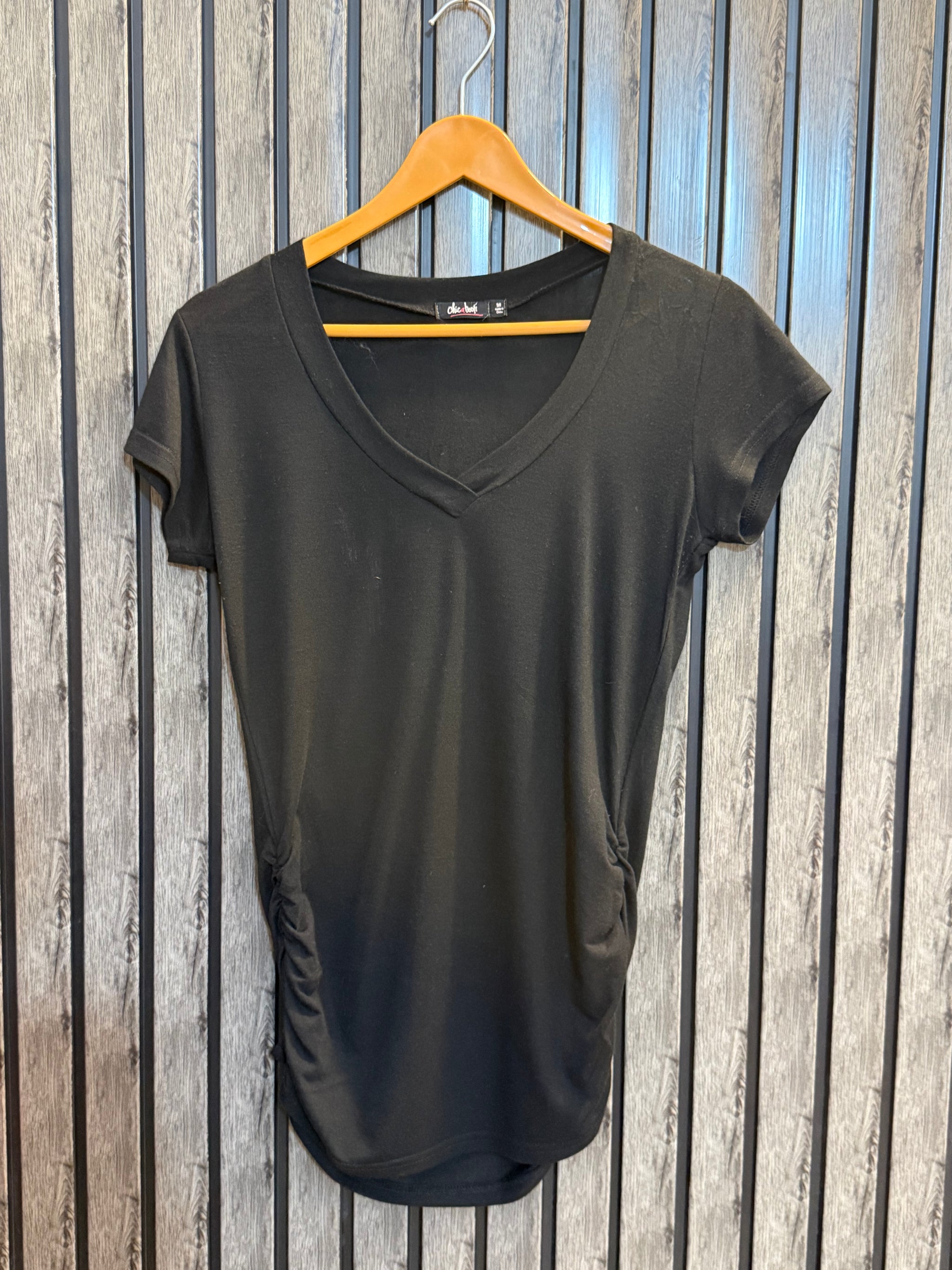 Chest 18  Length 26 Premium Logo Print T-Shirt for Women