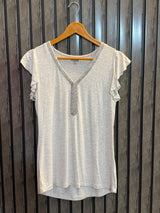 Chest 19  Length 25 Fashion Streetwear T-Shirt for Girls
