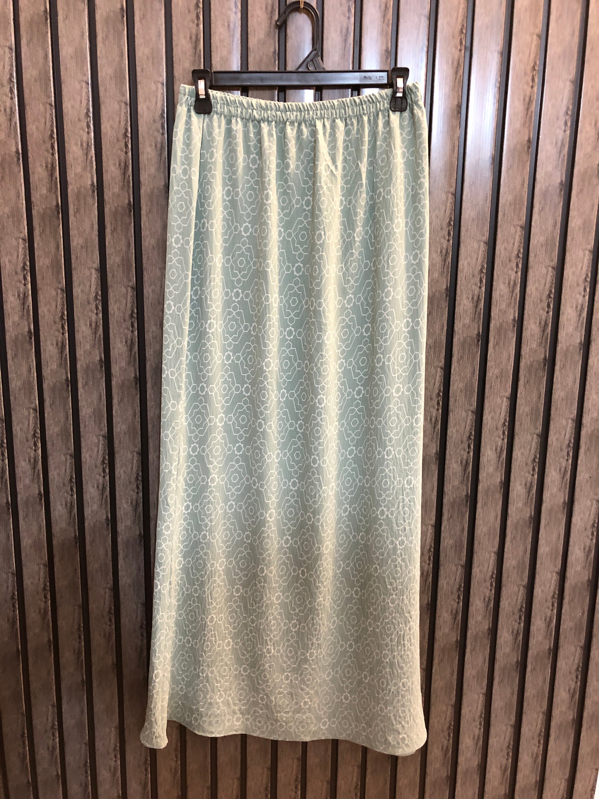 Waist 32  Length 40  Fabric Silk Classic Western Denim Skirt – Timeless Look