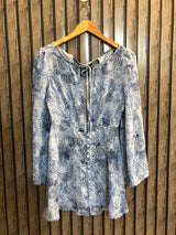 Chest 18  Length 29  Fabric Silk Original Branded Western Casual Top