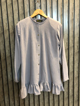 Chest 18  Length 28  Fabric Silk Trendy Western Top with Elegant Look